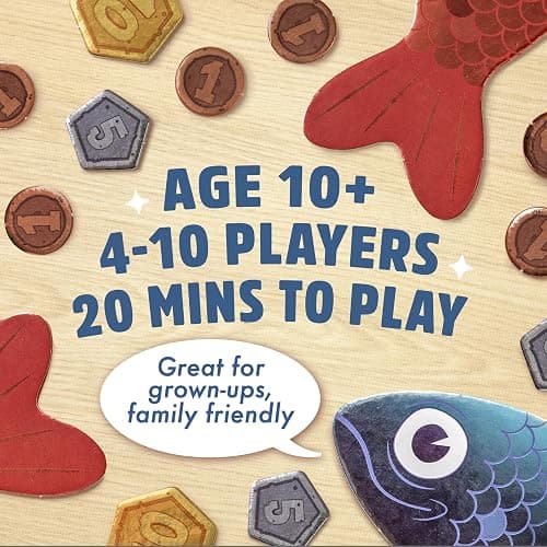 Big Potato Sounds Fishy Board Game: The Bluffing Family Game for Kids 10+ - Best New Family Quiz Games, Trivia Games for Groups of People thumbnail 2
