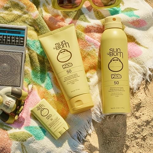 Sun Bum Kids SPF 50 Clear Face Stick Sunscreen - Travel Size, 0.53 oz | Wet or Dry Skin Application, Broad Spectrum with Vitamin E, Hawaii Act 104 Compliant (Without Octinoxate & Oxybenzone) thumbnail 6