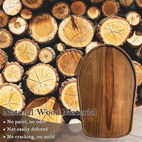 Acacia Wood Mixer Slider Mat for Kitchen Aid 4.5-5 Qt Tilt-Head Stand Mixer Kitchen Appliance Slider Tray Countertop Storage Attachments thumbnail 6