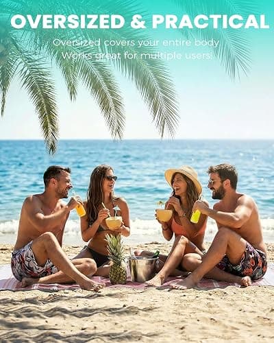 Turkish Beach Towels Vacation Essentials Quick Dry Sand Free Women Happy Birthday Gift Ideas Mom Mother Wife Sister Her Teacher Best Friend Retirement 50th 40th 30th Godmother Proposal thumbnail 5
