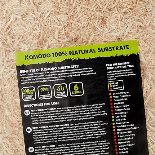 Komodo Aspen Bed Terrain, 6 Litre thumbnail 2