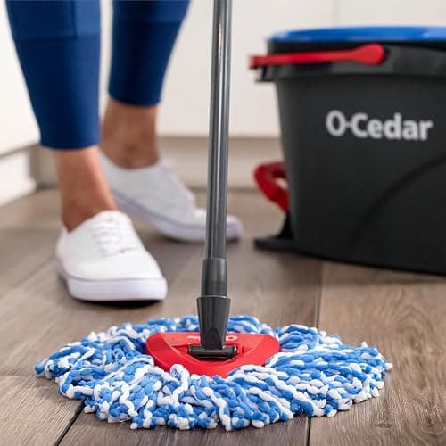 O-Cedar RinseClean Spin Mop & Bucket System | Clean with Clean Water | Removes 99% of Bacteria thumbnail 12