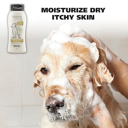 Wahl USA Dry Skin & Itch Relief Pet Shampoo for Dogs – Oatmeal Formula with Coconut Lime Verbena Scent & Pet Friendly Formula, 24 Oz - Model 820004A thumbnail 2