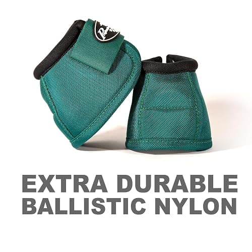 Professional's Choice Ballistic Overreach Bell Boots for Horses | Superb Protection, Durability & Comfort | Quick Wrap Hook & Loop thumbnail 2