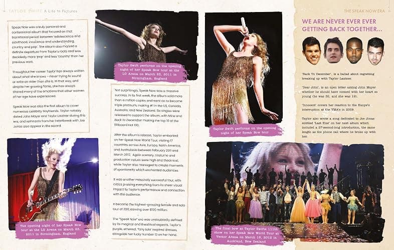 Taylor Swift: A Life in Pictures - Includes 16 Pull Out Posters: independent and unofficial thumbnail 3
