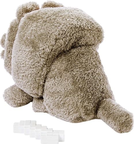 Mattel Minecraft Dennis The Wolf Plush Toy with Feeding Action & Sound, Food Mode Stuffed Animal Inspired by A Minecraft Movie thumbnail 6