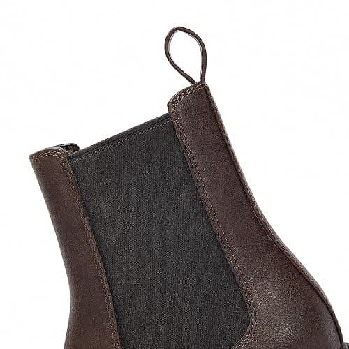 CosyFever Women's Chelsea Boots Ankle Booties With low Heel pull on For 2025 Fall Winter thumbnail 6