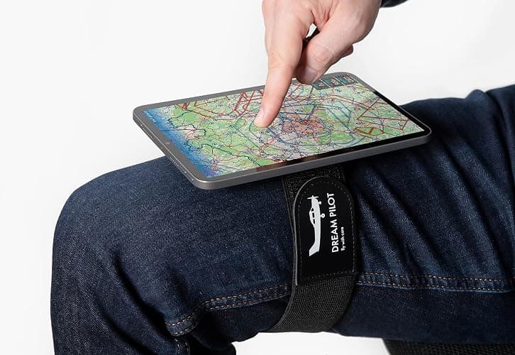 Dream Pilot Kneeboard for iPad, iPad mini, iPhone, Android Phones & Tablets | Made in Europe, slim and stable universal magnetic solution for pilots, MIL-STD 810G certified design thumbnail 8