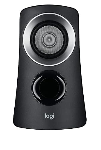 Logitech Z313 2.1 Multimedia Speaker System with Subwoofer, Full Range Audio, 50 Watts Peak Power, Strong Bass, 3.5mm Inputs, PC/PS4/Xbox/TV/Smartphone/Tablet/Music Player - Black thumbnail 4