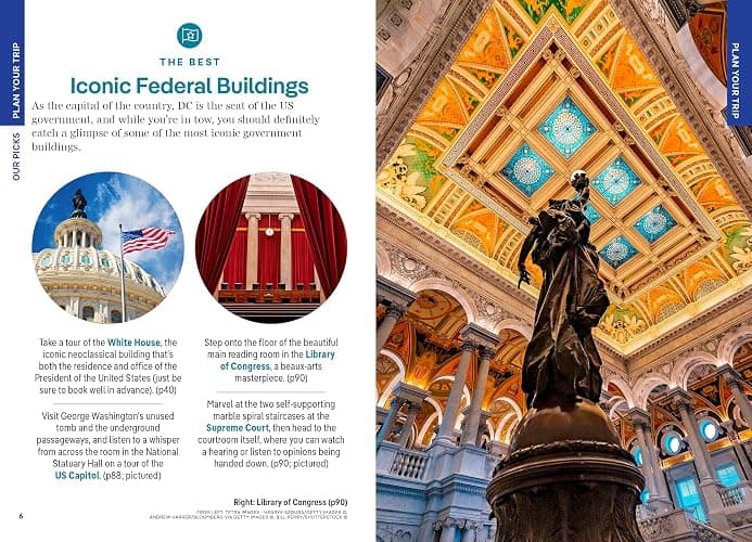 Lonely Planet Pocket Washington, DC: Discover Twice the City in Half the Time | Top Sights | Maps & Walking Tours | Covers The White House Area & ... Mall, Penn Quarter and more (Pocket Guide) thumbnail 3