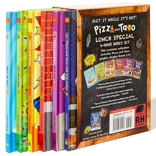 Pizza and Taco Lunch Special: 6-Book Boxed Set: Books 1-6 (A Graphic Novel Boxed Set) thumbnail 6