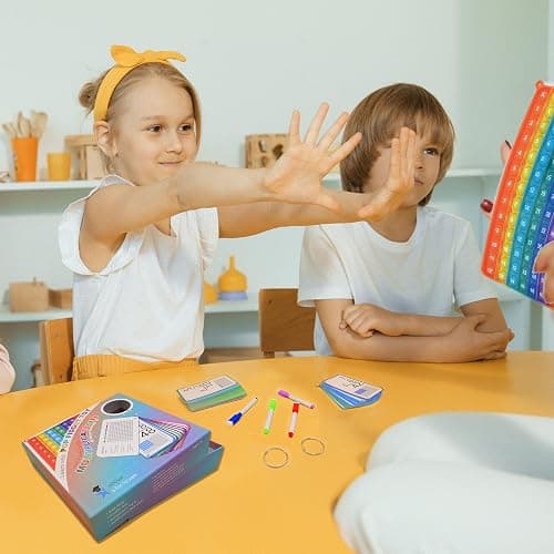 COOVA Multiplication Flash Cards + Multiplication Chart - Math Manipulatives Fact Cards - Mutiplication Game Flashcards - Times Table Multiplication Flash Cards 3rd Grade, 4th, 5th, 6th Grade - Multiplication Flash Cards thumbnail 7