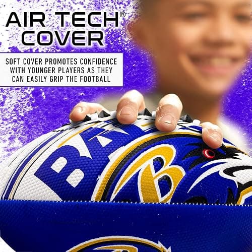 Franklin Sports NFL Team Mini Footballs - Youth 8.5" Official NFL Licensed Football + Air Pump Set thumbnail 3