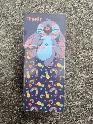 Disney Stitch Colouring Pens for Kids Felt Tip Pens Art Supplies - Stitch Gifts (Blue) - Blue thumbnail 8