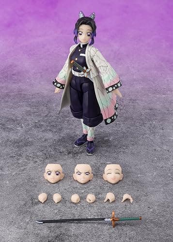 TAMASHII NATIONS - Demon Slayer: Kimetsu no Yaiba - Shinobu Kocho S.H.Figuarts Action Figure | Demon Slayer Kimetsu No Yaiba 6 Inch Action Figure S.H. Figuarts - Shinobu Kocho thumbnail 7
