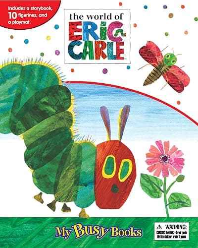 Phidal - Eric Carle My Busy Book -10 Figurines and a Playmat thumbnail 6