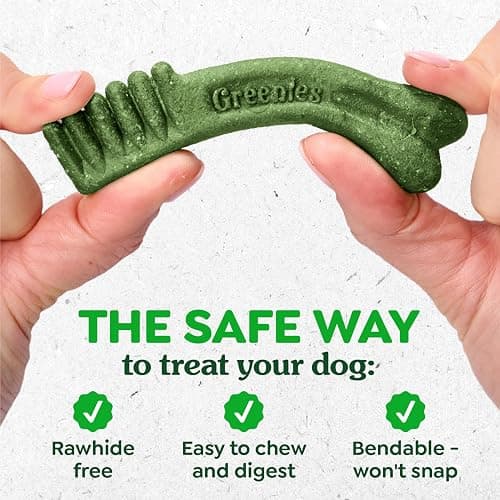 Greenies Veterinarian-Recommended Adult Natural Dental Dog Treats Large Size, Dog Dental Chews, Original Flavor, 54 oz. Pack, 34 Count thumbnail 7