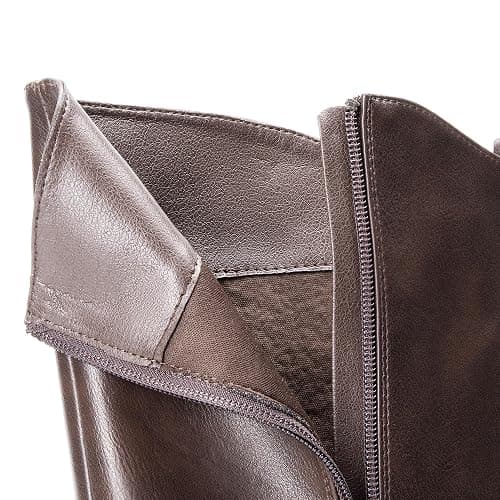 DREAM PAIRS Women's Knee High Boots, Buckle Riding Boots thumbnail 6