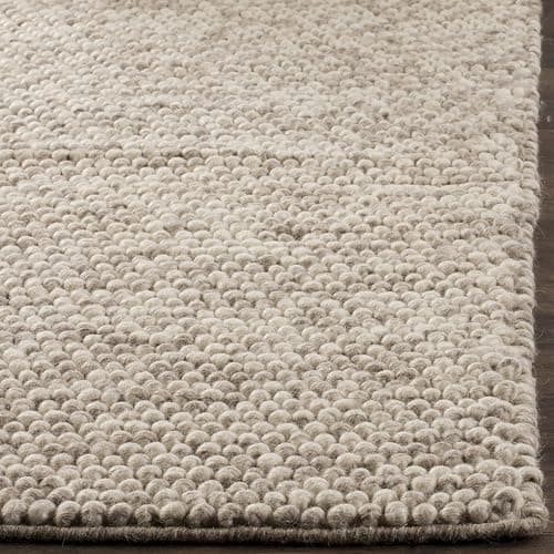 SAFAVIEH Area Rug 8x10 - Natura Collection - Large - Beige, Handmade Wool, Ideal for Living Room, Bedroom, Dining Space (NAT620B) - 8' x 10' (Rectangular) - Beige thumbnail 4