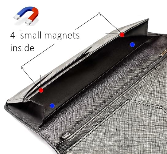 Server Book with Zipper Pocket and Magnetic Closure Server Booklet Waitress Books Serving Book with Money Pocket Waitstaff Organizer Fit Server Apron Waiter Book Wallet High Volume Pocket thumbnail 4