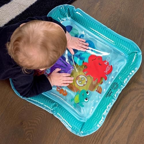 Baby Einstein, Tappetino d'acqua Sensory Splash Ocean Explorers, per giocare a pancia in giù o da seduti, 0-36 mesi thumbnail 18