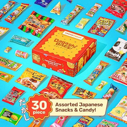 TokyoTreat Japanese Snack Box – 30 Assorted Japanese Snacks & Dagashi Candy, Individually Wrapped Treats thumbnail 7