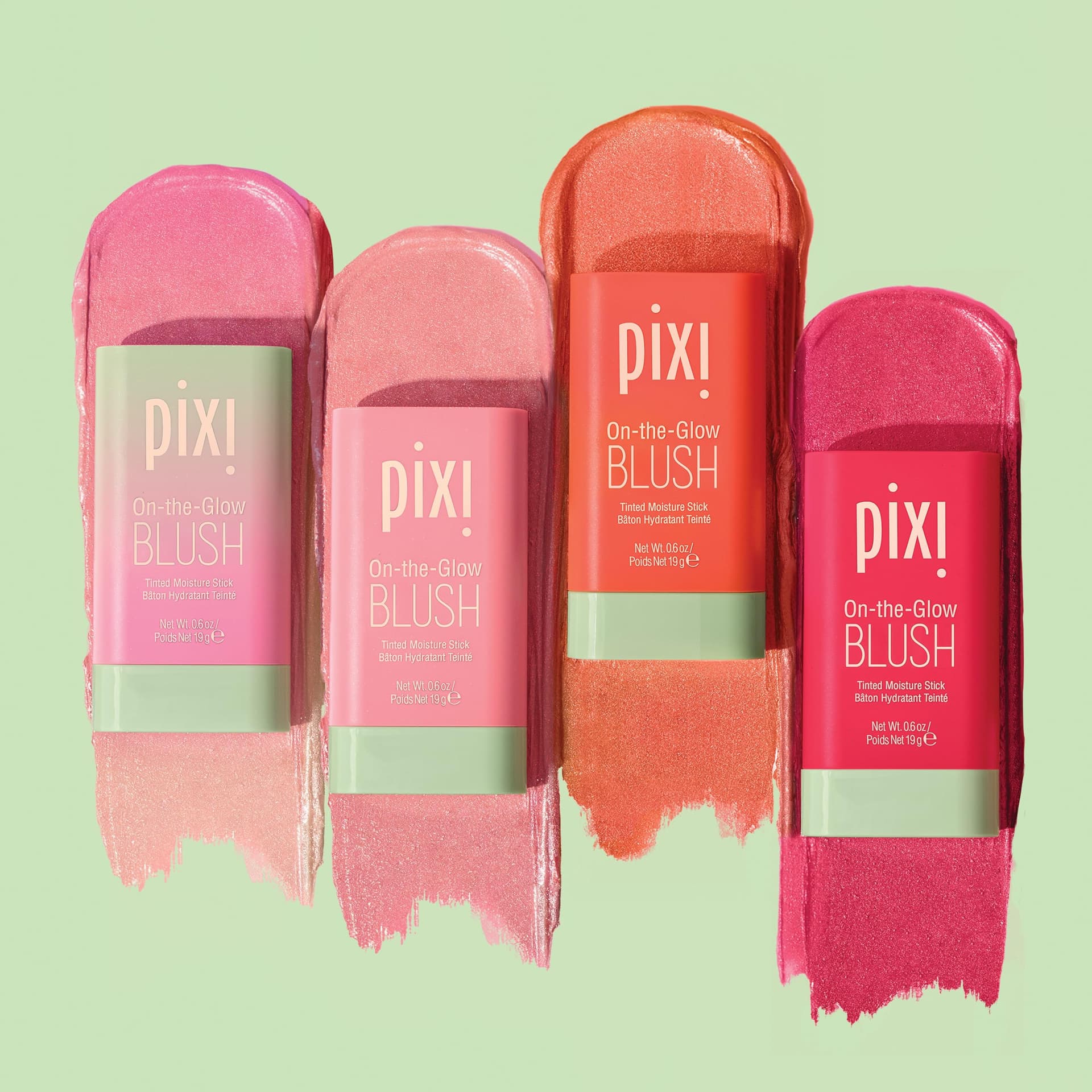 Pixi On The Glow Blush Ruby Hydrating Tinted Moisture Blush Stick 19g/0.6oz thumbnail 5