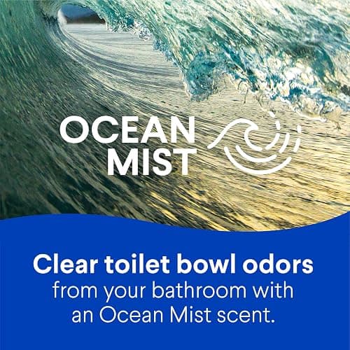 Clorox Toilet Bowl Cleaner Clinging Bleach Gel, Kills 99.9% of Bacteria and Viruses, Ocean Mist, 24 Fl Oz, Pack of 2 thumbnail 7