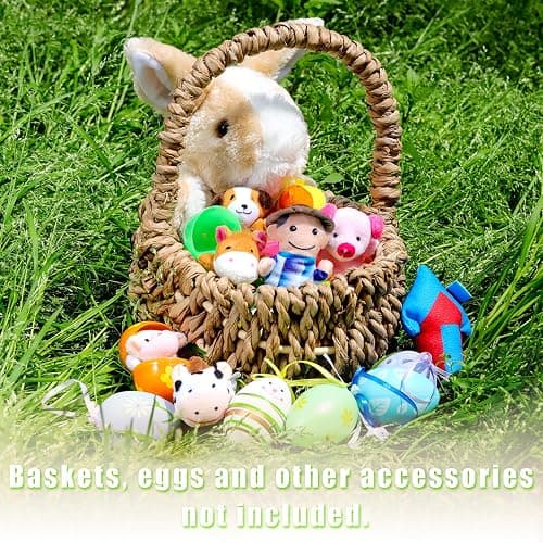 RIY 10Pcs Story Time Finger Puppets - Old Macdonald Had A Farm Educational Puppets Easter Basket Stuffers thumbnail 7