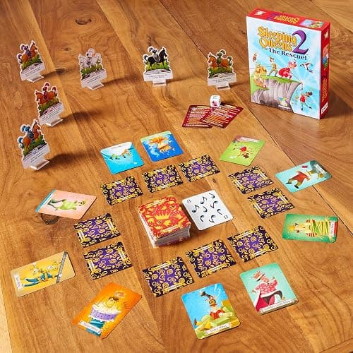 Gamewright Sleeping Queens 2 - The Rescue! | Family Board Games & Kids Games | Math Strategy Card Game for Kids 8+ | Cooperative Rescue Adventure for 2‑5 Players thumbnail 2