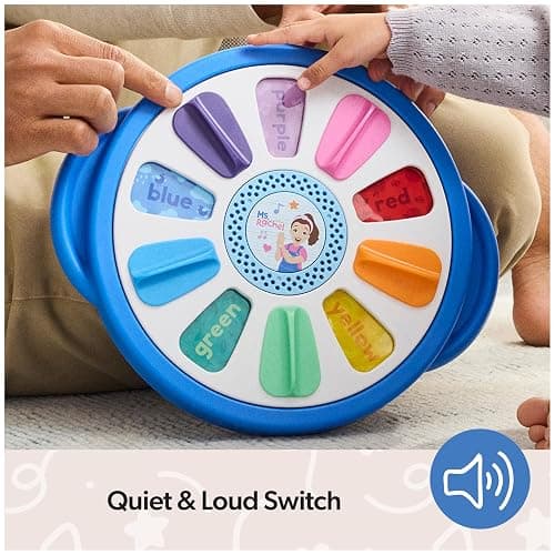 Ms. Rachel Official Spin Along Learning Wheel with 3 Learning Play Modes, Educational Toys & Toddler Toys for Girls & Boys Ages 1-3+ thumbnail 9