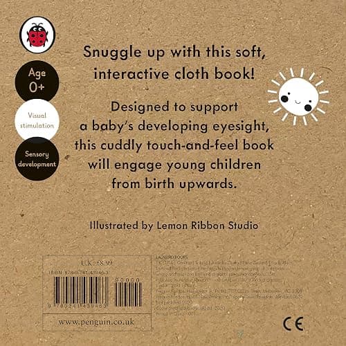 Baby Touch: My First Book: a black-and-white cloth book thumbnail 2