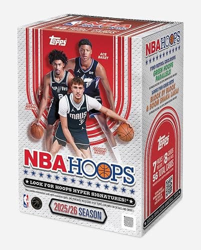 2025-26 Topps Hoops NBA Basketball - Factory Sealed - Value Box thumbnail 10