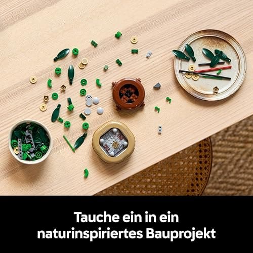 LEGO Botanicals Glücks-Bambus, Kunstpflanze - Bauset für Erwachsene - Geschenk für Einweihungspartys oder Abschlussfeiern für Frauen und Männer - Wohn-Deko 10344 thumbnail 4