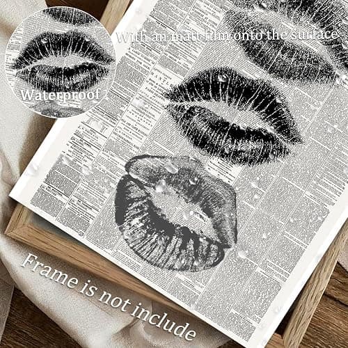 Black n’ white newspaper canvas poster thumbnail 5