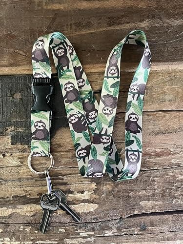 Limeloot Themed Lanyard for Keys, ID Badges, and Accessories - Premium Lanyard with Quick Release Buckle and Flat Ring. thumbnail 4