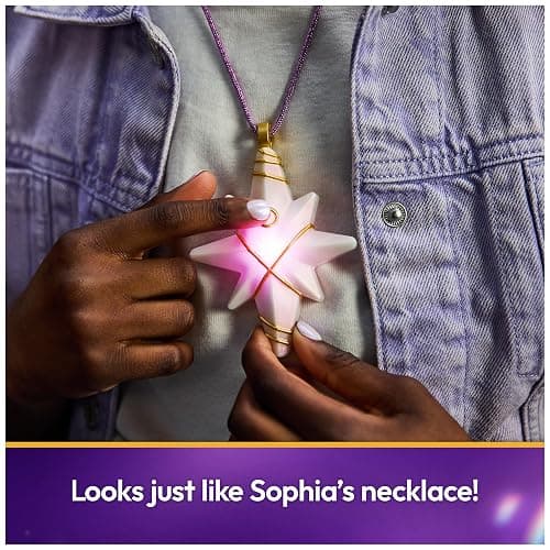 Unicorn Academy, Sophia’s Light Up Necklace & Glitter Ring for Girls Pretend Play & Dress Up, Dolls & Unicorn Toys, Gifts & Stocking Stuffers for Girls thumbnail 6