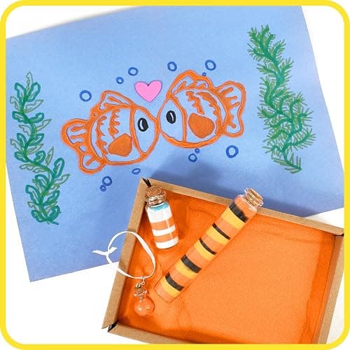 READY 2 LEARN Colored Sand, Orange, 2.2 lbs, Play Sand for Kids | Perfect for Arts and Crafts and Sensory Bins thumbnail 4