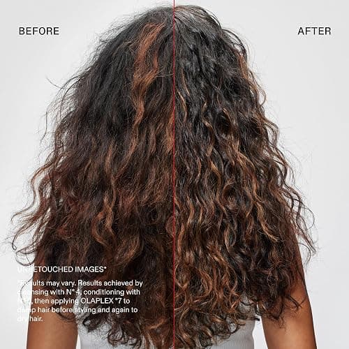 OLAPLEX N°.7 Bonding Hair Oil, High Shine | Heat Protection Up to 450°F/232°C, Use on Wet or Dry Hair, Vitamin E and Sunflower Seed Oil thumbnail 7