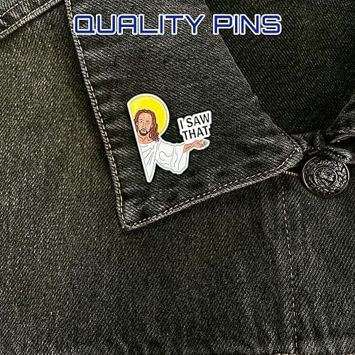 Herxion Enamel Pins, Cute Pins for Backpacks, Hat Pins, Novelty Brooch Pins, Backpack Pins, Lapel Pins for Men, Women, Girls, Boys. For Lanyard, Bags, Hats, Caps, Clothing thumbnail 2