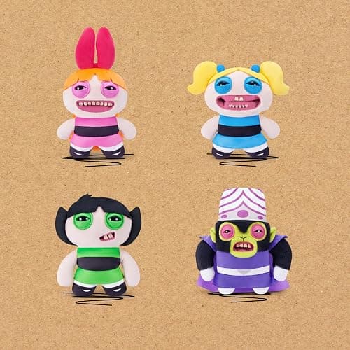 Fuggler Powerpuff Girls 9-Inch Plush Toy (Bubbles) by ZURU – Funny Ugly Monster Stuffed Animal with Human-Like Teeth, Collectible Plush for Kids, Tweens, Teens, Adults & Cartoon Fans thumbnail 5