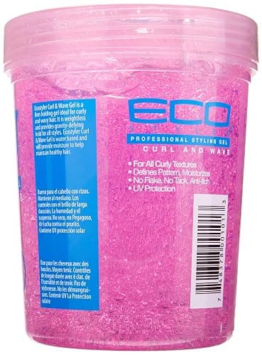 Ecoco Eco Style Hair Gel - Curl And Wave - Anti-Itch, Alcohol-Free Formula - Perfect Hold For Angled Or Tapered Sides - Ideal For Wavy Hair - No Flakes - Not Animal Tested - Moisturizes - 32 Oz thumbnail 2