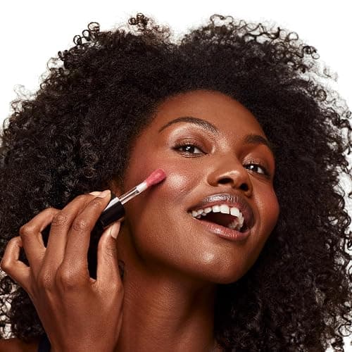 Saie Dew Liquid Blush for Cheeks - Hydrating Cream Blush Stick with a Blendable + Buildable Formula - Skincare Infused Dewy Cheek Tint for a Natural Flush - Glowy Makeup Essential - Cutie (.40 oz) thumbnail 6