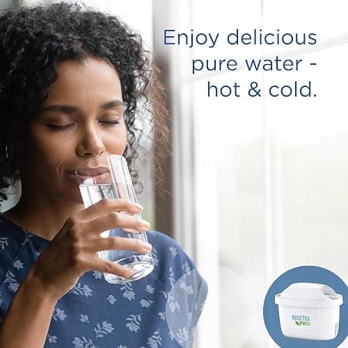 BRITA Flow XXL Water Filter Tank (8.2L) incl. 1x MAXTRA PRO Pure Performance cartridge - fridge-fitting dispenser for families and offices - now in sustainable Smart Box packaging thumbnail 3