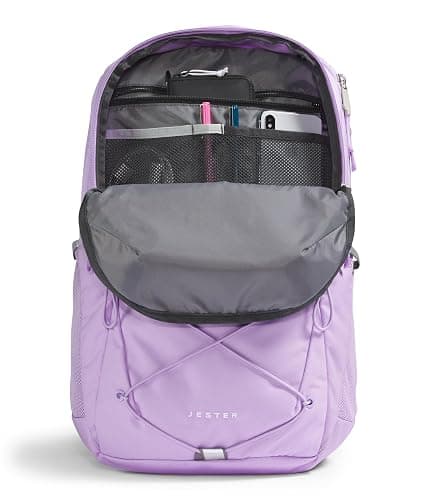 THE NORTH FACE Women's Every Day Jester Laptop Backpack, Lite Lilac/Icy Lilac/TNF White, One Size - One Size - Lite Lilac/Icy Lilac/Tnf White thumbnail 6