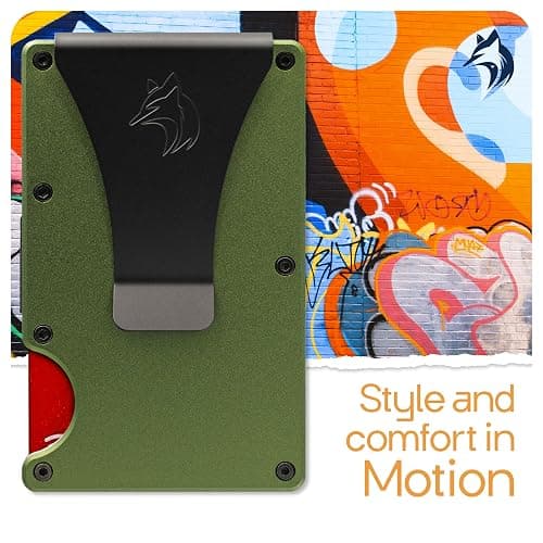 TRAVELINGO Slim RFID Blocking Wallet For Men - Light Weight, Durable & Compact- Minimalist Wallet With Money Clip (Green) thumbnail 3