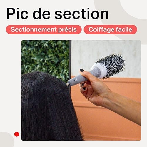 Olivia Garden Expert Blowout Shine – Brosse ronde en céramique antistatique pour brushing brillant et sans frisottis thumbnail 5