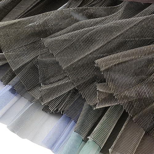 Dirholl Women's A-Line Fairy Elastic Waist Polyester Spandex Midi Skirt - One Size - Gradual Change thumbnail 4