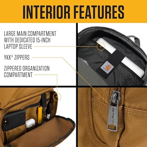 Carhartt 27l Single-Compartment Backpack thumbnail 3