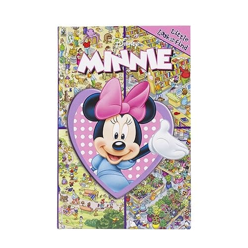 Disney Minnie Mouse - Little Look and Find Activity Book - PI Kids - Hardcover thumbnail 2